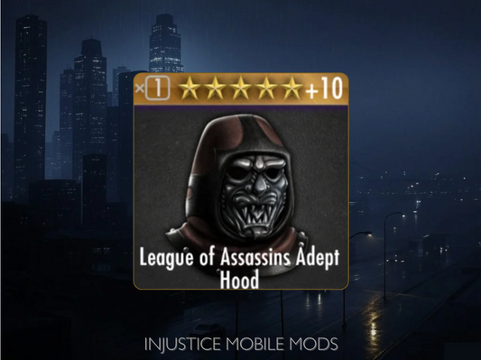League of Assassins Adept Hood