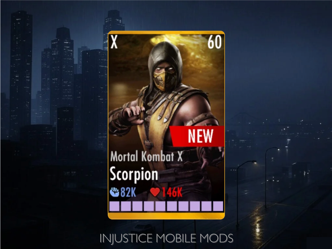 Mortal Kombat X Scorpion