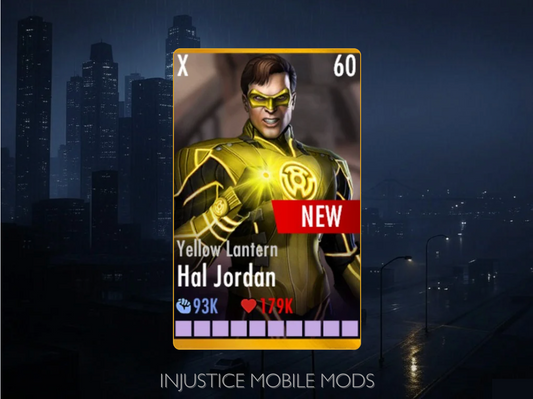 Yellow Lantern Hal Jordan