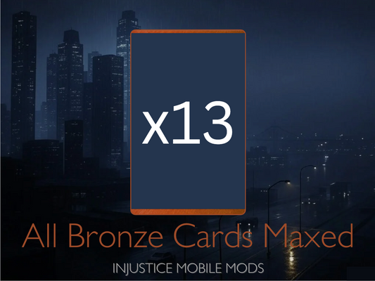 All Bronze Characters Maxed