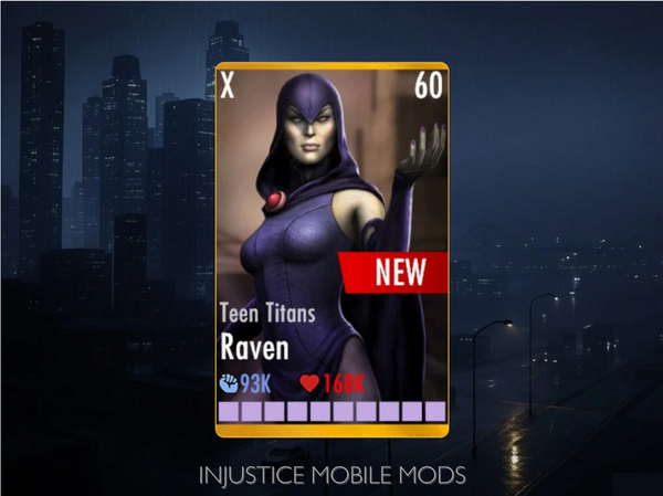 Teen Titans Raven – Injustice Mobile Mods Shop
